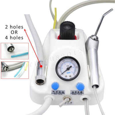 Dental Air Turbine Turbined Unit Portable 2/4 Hole 3 Way Syringe SN2/SN4