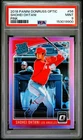 2018 Donruss Optic Shohei Ohtani #56 Pink Refractor Rookie Card PSA 9 MINT