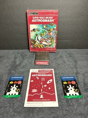 Tele-Games Super Video Arcade Astrosmash Cartridge  Sears