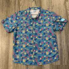 BDA Sugar Land Space Cowboys Men’s Hawaiian Shirt Promo United Healthcare XL