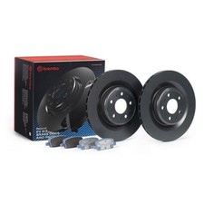 1x Bremsensatz, Scheibenbremse BREMBO KT 08 004 passend für TESLA
