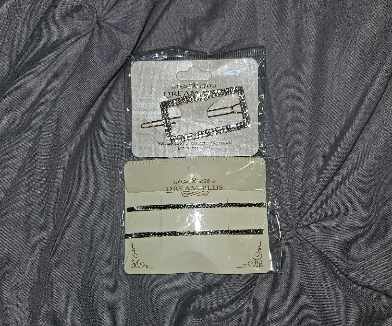 Elegant Rhinestone Hair Clips Bundle - Assorted Hair Accessories BNIB Style