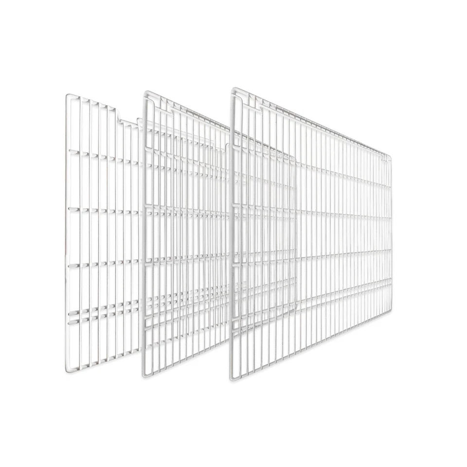 Набор из 3 сменных полок для коммерческих морозильников стальные проволочные полки - Изображение 4 из 4