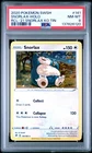 2020 POKEMON SWORD & SHIELD REBEL CLASH #141 SNORLAX-HOLO PSA 8