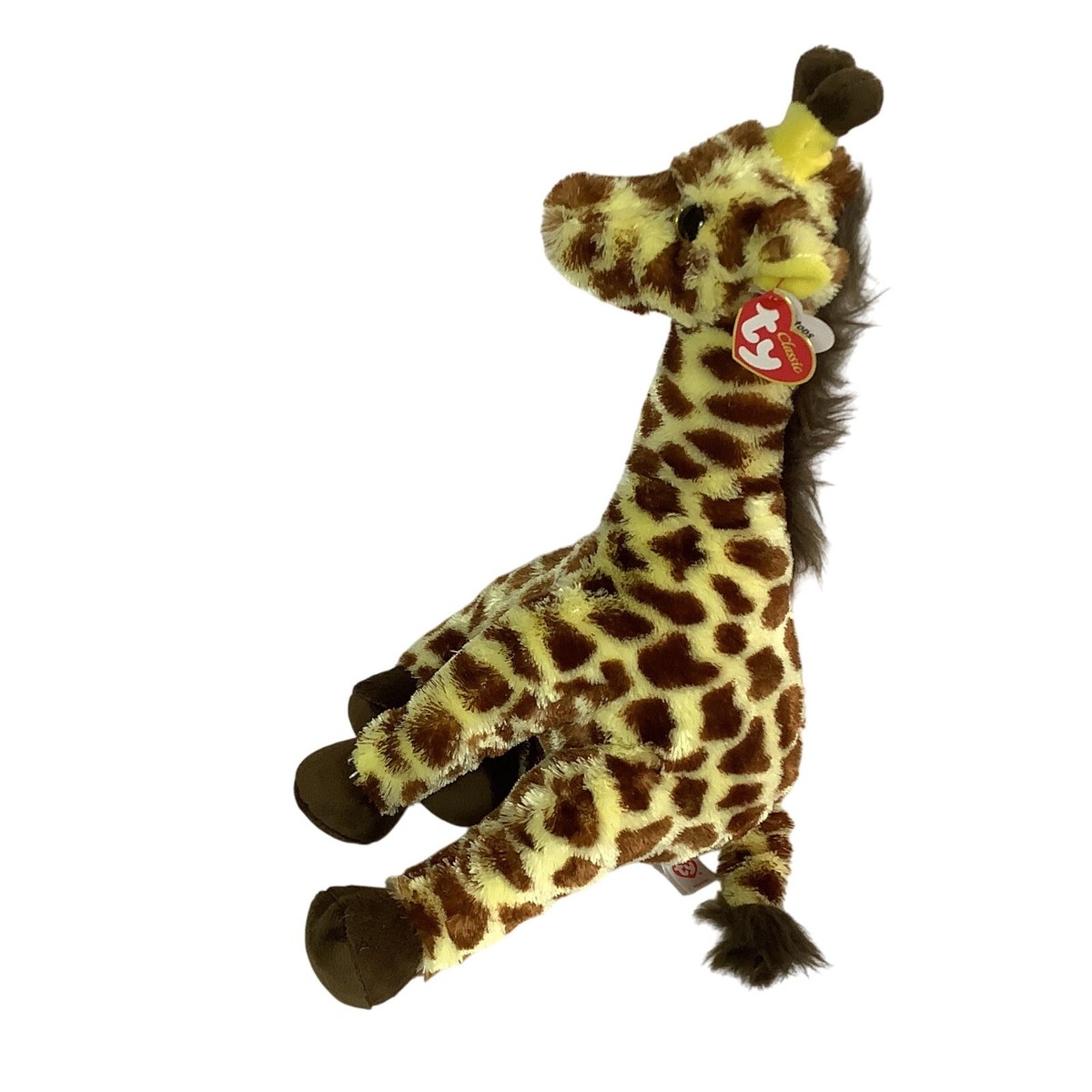 TY Beanie Baby Classic Hightops Giraffe Plush -NWT-TY Classic