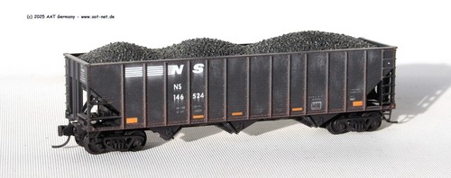 MTL MicroTrains N 99305930-2 - 100t 3-Bay Hopper NS #146524; aga NEW, ohne OVP | Zustand: Gebraucht