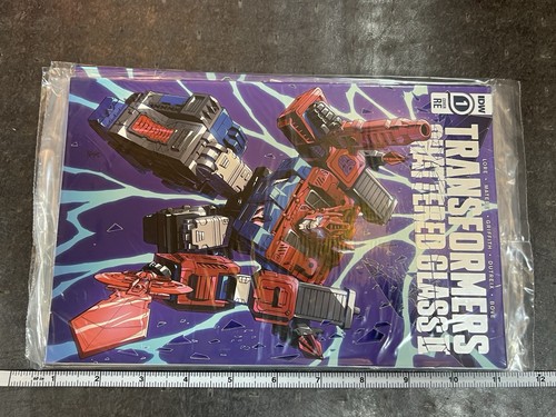 Transformers Shattered Glass 2 1-5 Set Soundwave Cover IDW Hasbro Pulse Comic - Picture 14 of 14