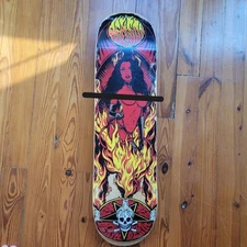 Benson Red Devil Women Pro Deck - Death Skateboards 8.25 " USED
