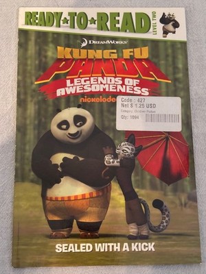 Sealed With a Kick (Kung Fu Panda: Legends of Awesomeness) Book