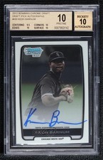2012 Bowman Draft Chrome Picks Keon Barnum #BCA-KB BGS 10 PRISTINE Auto 0s3