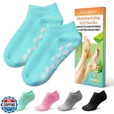 Silicone Moisturizing Socks for Women Large- 1Pairs Foot Moisturi