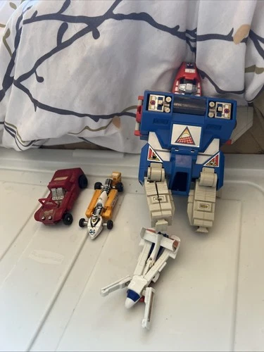 Vintage Gobots Broken Figure Parts Lot