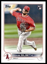 2022 Topps Update Chase Silseth Rookie Los Angeles Angels #US192