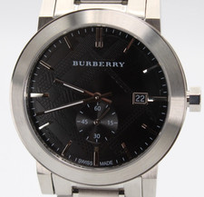 BURBERRY The City BU9901 Black Dial Stainless Steel Men's Watch