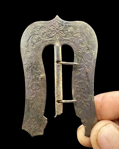 Civil War Sash Buckle Found At Battle Of Bull Run