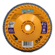 Flap Disc 4.5-Inch Ceramic 80-Grit Spyder Bite 21005