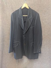 Yohji Yamamoto Pour Homme 15AW Inside Out Cupro Linen Jacket Black 2 archives