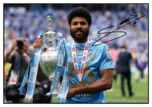 12904. Ellis Simms Signed Pictures (A4 Prints) Coventry Everton Sunderland etc.
