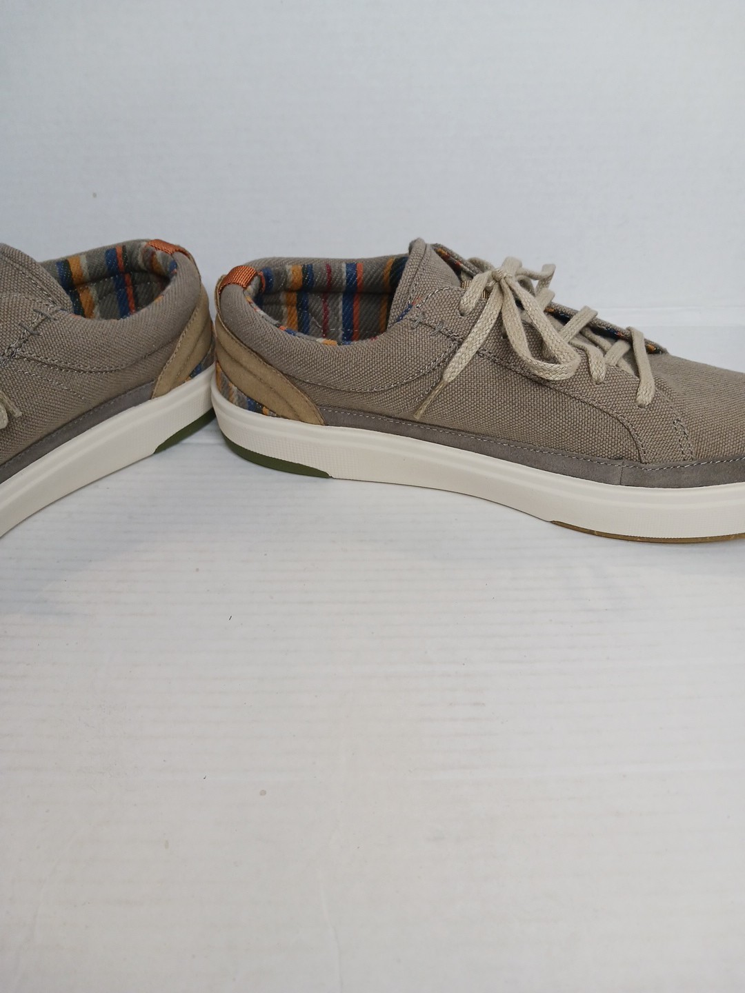 SAOLA Scarpe Sanuk Sidewalk Surfers Street Seeker Lite Uomo Taglia 12 NUOVE