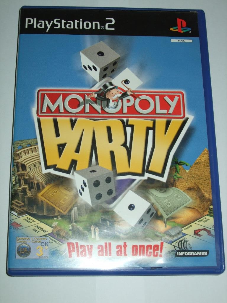 Monopoly Party Playstation 2  Sony PS2  ""FREE UK  P&P""
