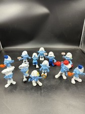 McDonalds Smurfs Happy Meal Figures Toys 12 Lot