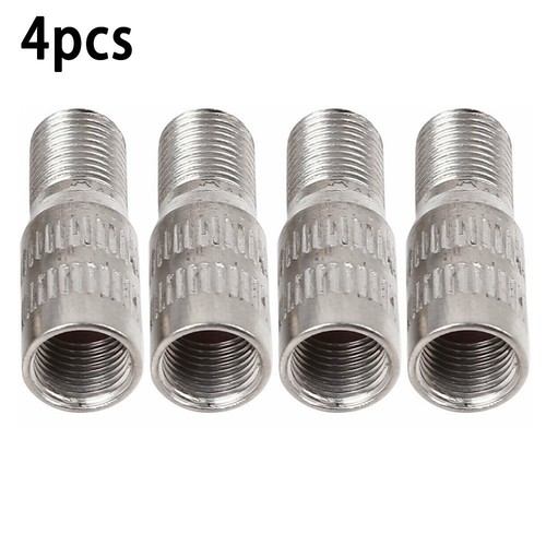 4pcs/ 27mm/ Chrome Tyre Wheel Valve Stem Cap Extension Extender For Car Truck - Picture 4 of 12