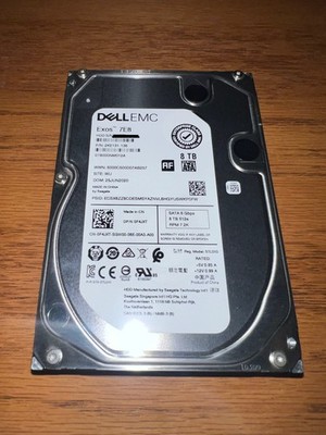 Seagate Dell Emc Exos 7E8 ST8000NM012A 8 TB SATA III 3.5 in Enterprise Drive