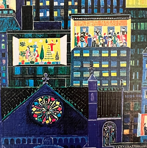 NYPC New Yorker 1000 pc puzzle "City Advent Calendar" of 12/16/61 COMPLETE! - Picture 2 of 7