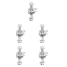 5pcs Camber Adjustment Bolt, 15mm Eccentric Washer Suspension Kit