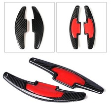Real Carbon Fiber Steering Wheel Shift Paddle Extension Fit For 2017 CR-V CIVIC