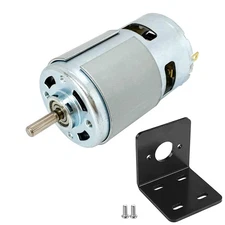 DC 775 Motor 12V-24V 6000-12000RPM 775 Electric Motor Double Ball Bearing Hig...
