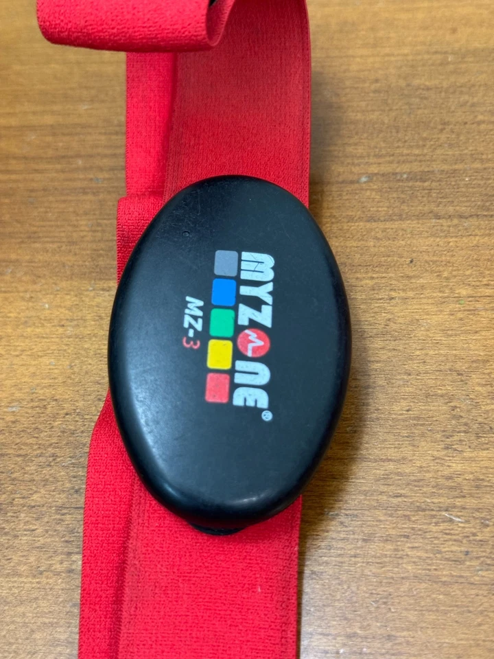 MyZone MZ-3 Herzfrequenzmesser mit 2 Brustgurten für Ersatzteile - Bild 2 von 4