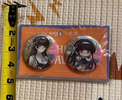Wuthering Waves WUWA x Coco China collab badge - Chisa and Galbrena