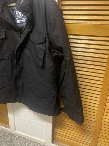 Brandit(B) Jacket Size UK-4XL-BLACK-Khaki Army Military Hardly Worn/EUR-54” - Picture 6 of 24