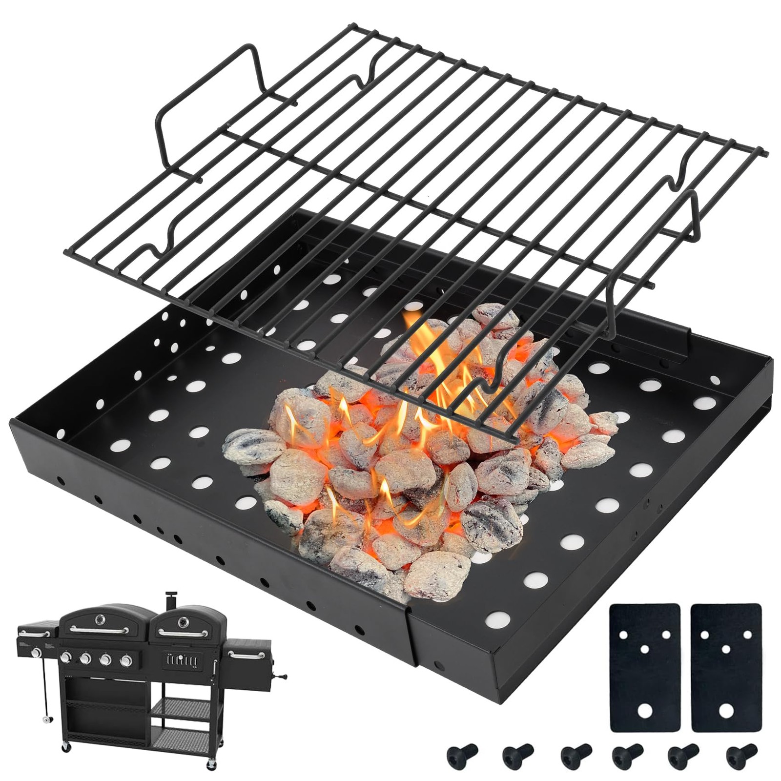 PS9900 47183T-21 Charcoal Tray for Smoke Hollow Grill HC4518