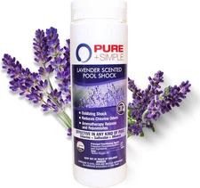 Pure + Simple Lavender Scented non-chlorine Pool / Spa Shock - 2lbs.