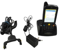 Motorola MC65 Handheld,Barcode Scanner+ Cradle,VehicleChargeCable,powercord