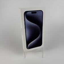 Apple iPhone 15 Pro Max Box ONLY Blue Titanium 512GB with USB-C Cable MU6E3LL/A