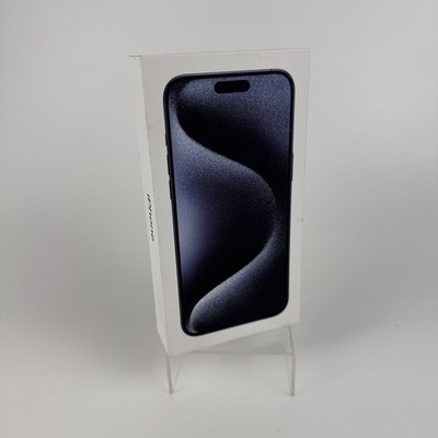 Apple iPhone 15 Pro Max Box ONLY Blue Titanium 512GB with USB-C Cable MU6E3LL/A