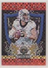 2019 Panini Prizm Draft Crusade Red White & Blue Prizm 72/99 Drew Lock #10 uk2