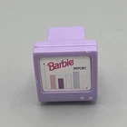 Vintage 1995 Barbie Bank Playset Computer Monitor Only 'So Much To Do' Mattel