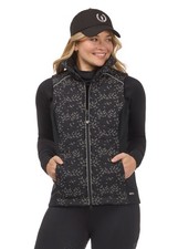 Kerrits Horse Reflection Quilted Vest - Black Happy Herds