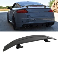 For Audi TT TTS RS 8J 46" Carbon Fiber GT Style Racing  Rear Trunk Spoiler Wing