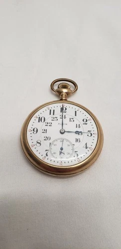 Antique Elgin Pocket Watch 16s G.M. Wheeler 15J Gold Filled FOR REPAIR