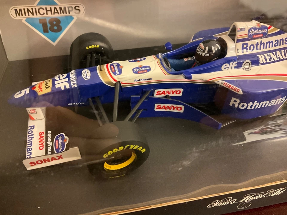Minichamp 1:18 Williams Renault FW18 #5 Damon Hill WDC Rothmans livery Very Rare - Image 2 of 4