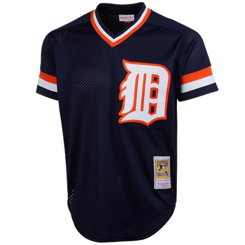 Męskie Mitchell & Ness Kirk Gibson Granatowe Detroit Tigers 1984 Autentyczne - Zdjęcie 2 z 6
