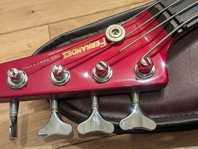 Fernandes The Function Explorer Bass BXB-55 Candy Apple Red | eBay