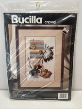 Bucilla 40869 Native Heritage Crewel kit Nancy Rossi 12 X 16 NEW