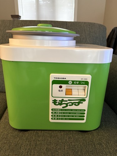 Mochi Maker Rice Cooker Vintage Japan  TOSHIBA AFC 288G Tested Works