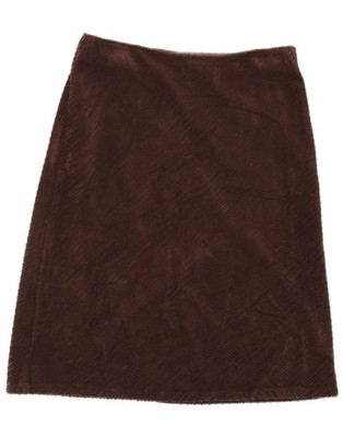 Sisley Damen Cord Rock W28 mittelbraun MR07